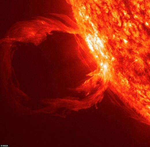 NASA's SDO Transmits Stunning Images Of The Sun