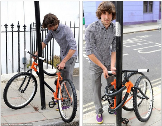 21-Year Old Invents A Collapsible Bike