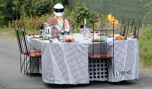 'Fast Food' - A Dining Table With Serious Wheels!