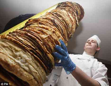 The World's Largest Stack Of Pancakes