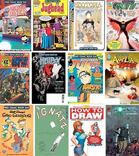 Tomorrow (May 2nd) Is Free Comic Book Day