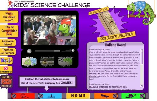 The 2010-2011 Kids Science Challenge Is On!