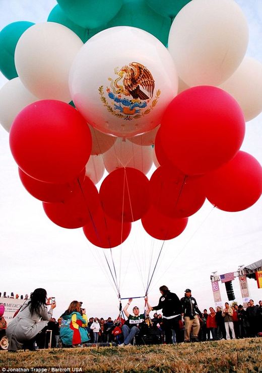 Balloon Man Trappe, Makes Another Amazing Flight