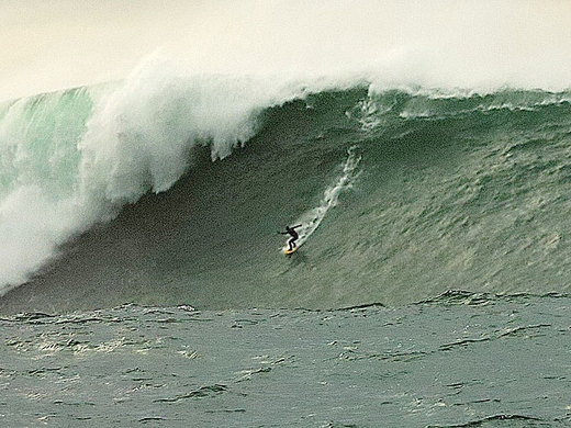 Video Of The Week - Surfer Tames Monster Wave In Europe